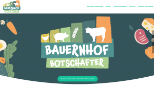 Screenshot Website Bauernhofbotschafter